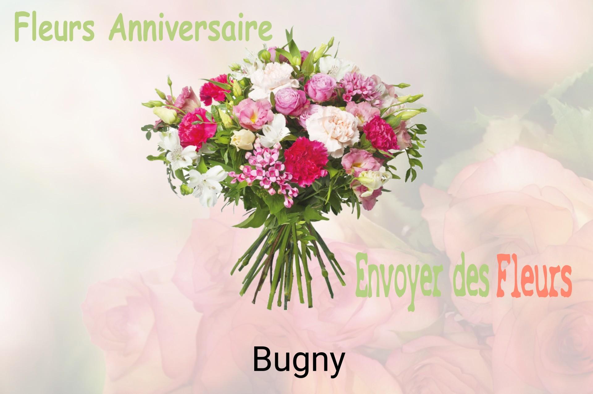 Bouquet de fleurs d’anniversaire livré à Bugny