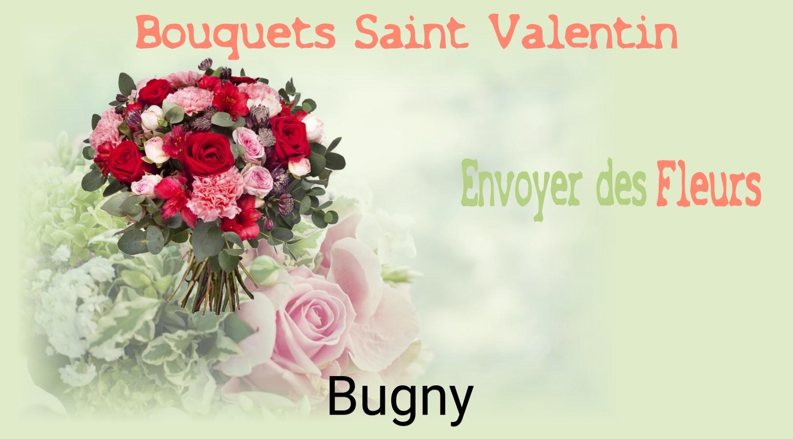 Roses de Saint-Valentin livrées à Bugny
